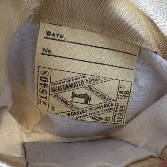 Vintage Cricketeer Sport Coat Men 42R* Tan Union Made In USA Wooden Buttons - Picture 7 of 9